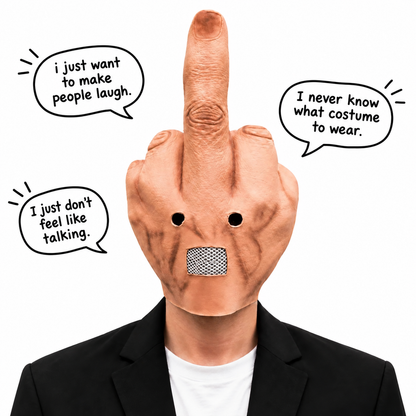 Middle Finger Mask