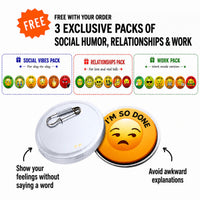 MoodPin™ - Mood Badge