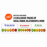 3 FREE Emoji Packs by MoodPin