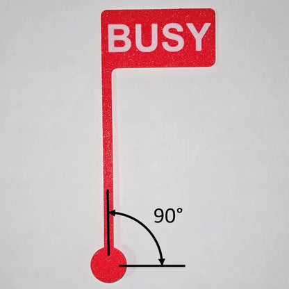 MoodPin™ - Busy Flag Signs